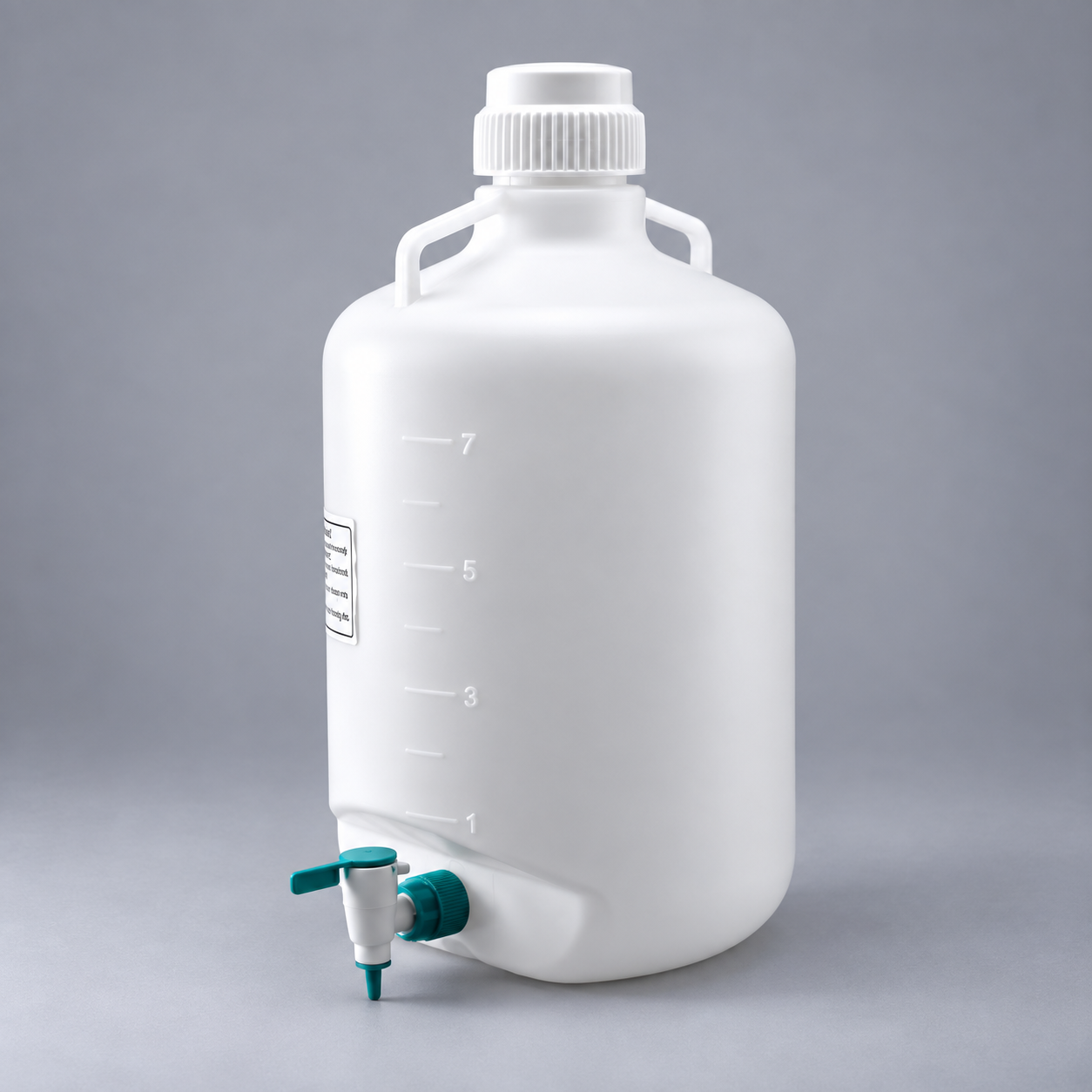 CARBOY WITH STOP COCK